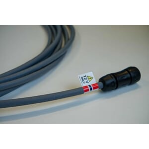 Helkama kabel med Souriau Contact hurtigkobling - 5 m