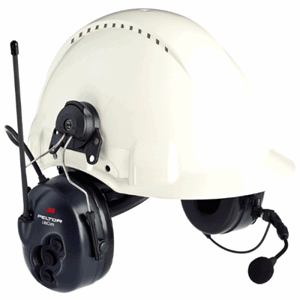 3M™ PELTOR™ LiteCom Headset, 33 dB, PMR 446 MHz, for hjelmfeste