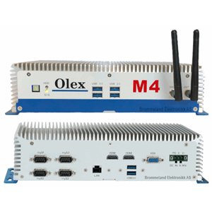 Olex M4 - kompakt industri PC, 9-36VDC