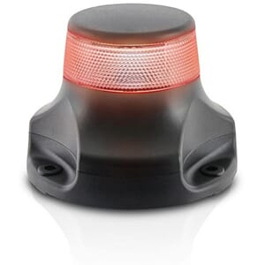 Lanterne, NaviLed 360 Pro mv Rød Led-Sort hus 2NM